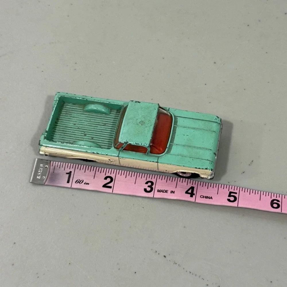 Vintage Dinky Toys 449 Chevrolet El Camino Turquoise Cream Diecast Car England